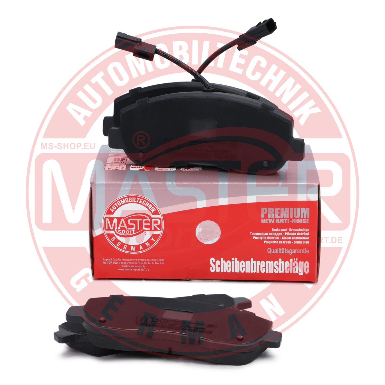 Placute frana MASTERSPORT GERMANY 13046048562N-SET-MS